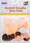 Confetti círculos gold rosé