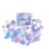 Confetti círculos pasteles "malvadiscos"