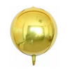 Globo esfera dorada 12" x1 unidad