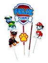 Topper silueta Paw Patrol
