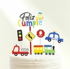 Topper silueta Transportes