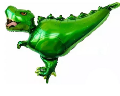 Globo dino verde grande 100x70cm aprox. - comprar online