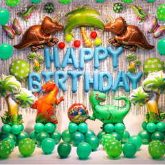 Globo dino grande 80 cm. aprox. x1 unidad