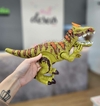 Dinosaurio Rex camina, lanza humo, con luz y sonido