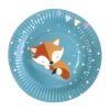 Plato Zorro 17cm x6 unidades