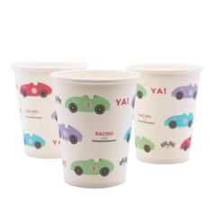 Vaso auto vintage x6 unidades