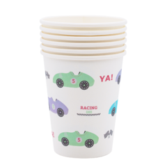 Vaso auto vintage x6 unidades - comprar online