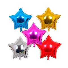Globo estrella 45cm aprox. (9 colores diferentes)