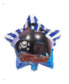 Globo estrella pirata 30cm