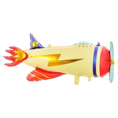 Globo avión VINTAGE con hélice 90cm - comprar online