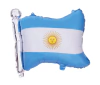 Globo bandera de Argentina grande 66cm x 55cm