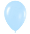 Globo celeste pastel 10" x5 unidades