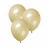 Globo champagne perlado 10" x5 unidades