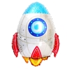 Globo espacial cohete grande 70cm