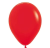 Globo rojo 10" x5 unidades