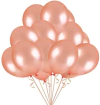 Globo rosa gold perlado 10" x5 unidades