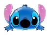 Globo Stitch celeste 65x45cm aprox