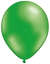 Globo verde 12" x5 unidades
