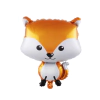 Globo woodland zorro 65cm