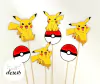 Set Toppers x9 Pikachu