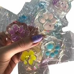 Mini squishy mochi HUELLITAS para sorpresitas x5 unidades en internet