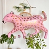Globo leopardo rosa