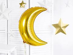 Globo luna 70cm aprox. (doradas, plateadas o azul) - comprar online