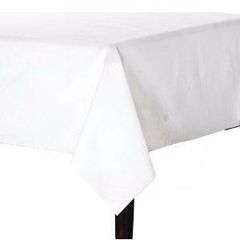 Mantel friselina blanco 1,20 x 1,80mts