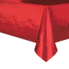 Mantel metalizado rojo 137cm x 183cm