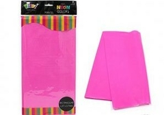 Mantel plástico flúo fucsia 1,2 x 1,8mts
