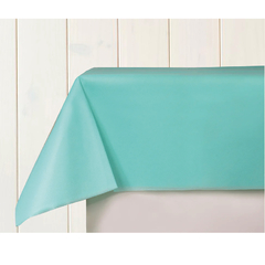 Mantel friselina verde pastel/aqua 1,20 x 1,80mts