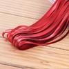 Cortina de flecos roja matte 2x1mts