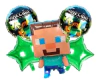 Globo Minecraft cuerpo entero 50cm aprox.