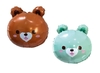 Globo chico cabeza de oso 20cm aprox (2 opciones de color)