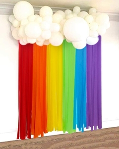 Tiras de papel crepe 4,5cmx25mts x1 unidad (15 opciones de color) - comprar online