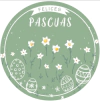 Plato de sitio pascuas margaritas x24 unidades