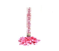 Lanza papelitos corazones rojos 40cm - comprar online