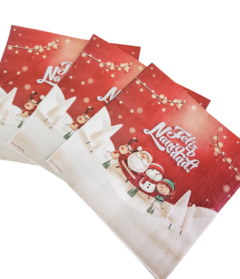 Servilleta de papel "feliz navidad" x20 unidades