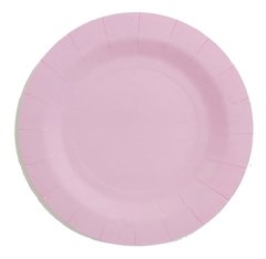 Plato lila pastel x8 unidades
