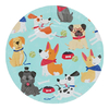 Plato Puppys perritos x6 unidades