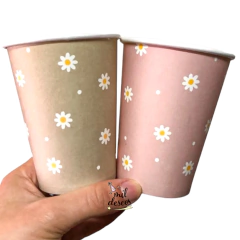 Vaso margarita x10 unidades (2 opciones de color)