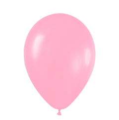 Globo rosa 10" x5 unidades