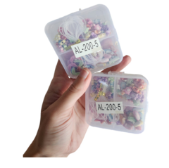 Set para armar pulseritas CHICO 7x7cm (AL-200-5)