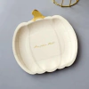 Plato calabaza x10 unidades