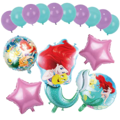 Globo la Sirenita "Ariel" 80cm aprox - comprar online