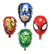 Globo cabezas superhéroes 40cm aprox. (4 modelos)
