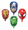 Globo cabezas superhéroes 40cm aprox. (4 modelos)