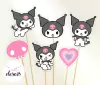 Set Toppers x9 Kuromi