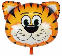 Globo cabeza safari grande 85 cm aprox. - mildeseosdepapel