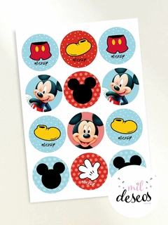 Sticker Mickey x12